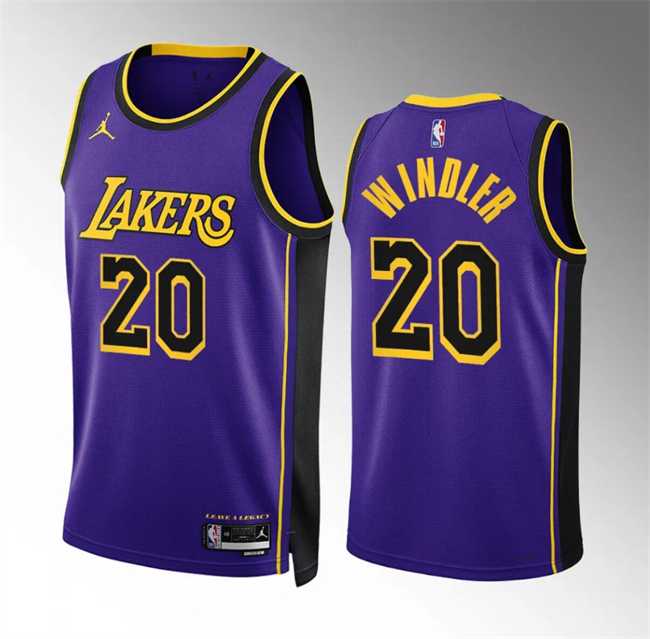 Men's Los Angeles Lakers #20 Dylan Windler Purple Statement Edition Stitched Basketball Jersey Dzhi,We sell and wholesale Men's Los Angeles Lakers #20 Dylan Windler Purple Statement Edition Stitched Basketball Jersey Dzhi on line form chian!